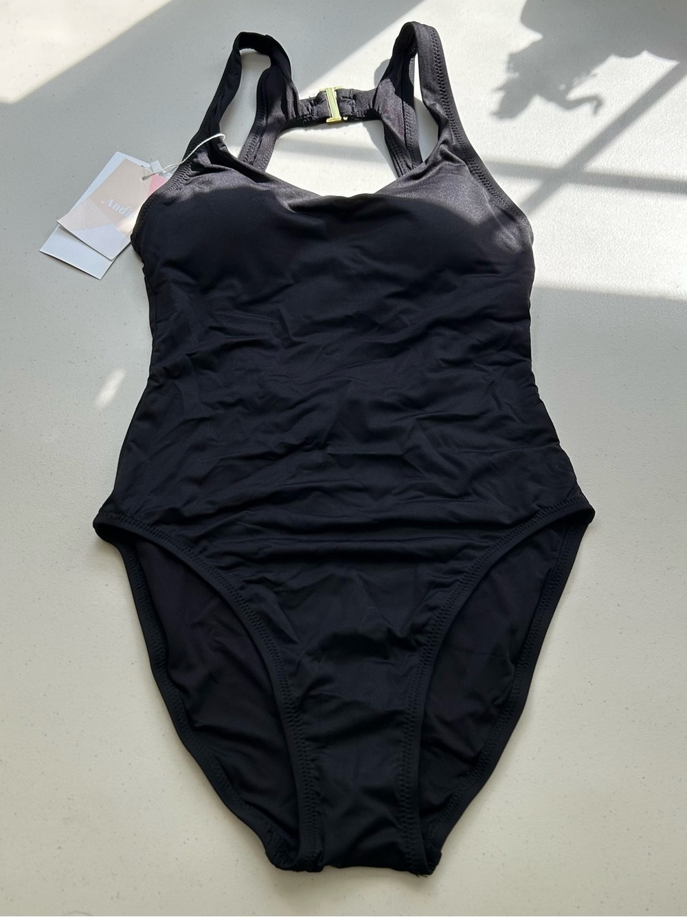 Andie Swim The Catalina One Piece in Black Size XS NWT